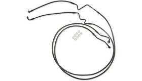 As77035 Magnum Karbon Fiber Designer Abs Lower Brake Line Kit Harley Davidson Road Glide