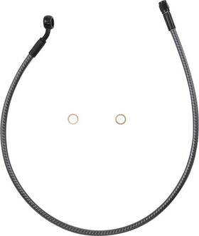 As77128 Magnum Designer Series Dot Abs Upper Front Brake Line Karbon Fiber #as77128