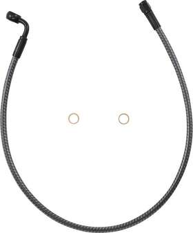 As77226 Magnum Designer Series Dot Abs Upper Front Brake Line Karbon Fiber #as77226