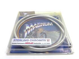 Ds3576 Magnum Sterling Chromite Universal Braided Brake Line 76 Inch