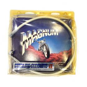 Ds3612 Magnum Sterling Chromite Ii Rear Brake Line 98-05 Harley Road Glide