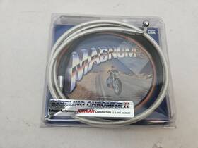 M24125 Magnum New Polished Stainless Brake Cable 92 Inch 90 31682