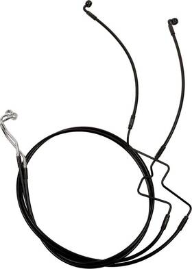 Sbb1137-00 Magnum Xr Lower Brake Line Black #sbb1137-00 Harley Davidson Electra Glide 2024