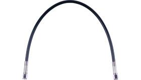 Sbc0500-28 Magnum Universal Xr Stainless Dot Brake Line - Black With Chrome Fitt Sbc0500-28 Magnum Universal Xr Stainless Dot Brake Line - Black With Chrome Fitt