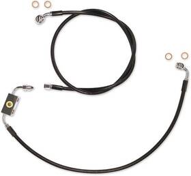 Sbc1316-34 Magnum Alt Length Xr Complete Abs Front Brake Line Kit 34 Inch Blk/chr #sbc1316-34 Sbc1316-34 Magnum Alt Length Xr Complete Abs Front Brake Line Kit 34 Inch Blk/chr #sbc1316-34