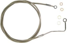 Ssc1402-70 Magnum Alternate Length Xr Abs Front Upper Brake Line 70 Inch Ss/chr #ssc1402-70