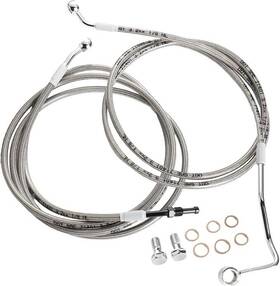Mokitdora 708901186006 14 Inch Handlebar Cable Kit Hydraulic Clutch And Upper Brake Lines For Harle Mokitdora 708901186006 14 Inch Handlebar Cable Kit Hydraulic Clutch And Upper Brake Lines For Harle