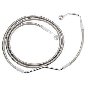 Mokfxbx173 Mokitdora 16 Inch Bar Extended Brake Line For Touring Road Electra Street Glide 08-13 With Abs
