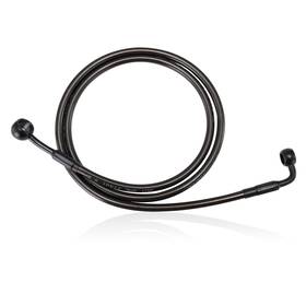 Mokfxbx209 Mokitdora Dyna 46 Inch Front Brake Line Oil Hose For Harley Super Wide Glide 1996-2006 No Abs