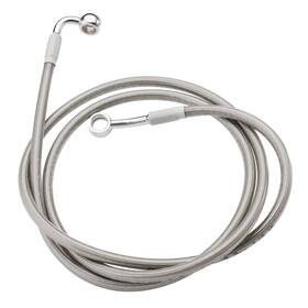 Mokfxbx266 Mokitdora Front Single Disc Brake Line For 1997-2013 Harley Touring No Abs 16 Inch Bar