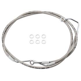 Mokfxbx276 Mokitdora Harley Extended Brake Line 57.8 Inch For Touring Road Electra Glide 2008-2013 With Abs
