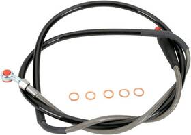 140555 Moose Racing Brake Line Front Stainless Steel Yamaha With Headlamp 125/250/400/426/450 140555 Moose Racing Brake Line Front Stainless Steel Yamaha With Headlamp 125/250/400/426/450