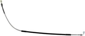 6tiuko75rx Moose Racing Stainless Steel Pvc Coated Braided Rear Brake Line Ktm 450 Smr 04-10