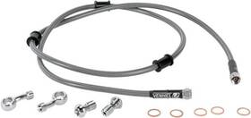 906541 Moose Racing Brake Line Front Stainless Steel Fits Kawasaki Klr650 2008-2011