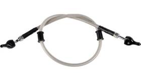 H02-1-066 Moose Racing H02-1-066/p Stainless Steel Braided Brake Line Front #276802 For Honda
