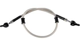H02-1-074 Moose Racing H02-1-074/p Stainless Steel Braided Brake Line Front #276798 For Honda
