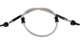 H02-1-075 Moose Racing H02-1-075/p Stainless Steel Braided Brake Line Front #276831 For Honda Crf300l