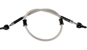 K02-1-025 Moose Racing K02-1-025/p Stainless Steel Braided Brake Line Front For Kawasaki Klx140g/klx140r F