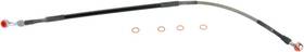 Ozla7bcwhw Moose Racing Stainless Steel Pvc Coated Braided Rear Brake Line Yamaha Yz450f 03-04