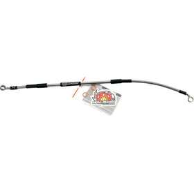 212070-pu Moto-master 212070 Stainless Steel Braided Brake Line Rear #212070-pu