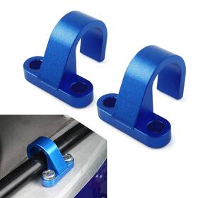 Onegogogo 136789236788 2pcs Rear Brake Hose Clamp Guide For Yamaha Yz125 250 Yz250f Yz450f 03-2022 Blue