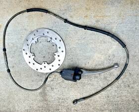 563788 Piaggio 563806 Vespa Px 150 200 Disc Front Brake Grimeca Master Cylinder Hose