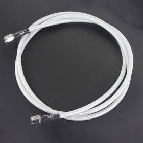 110048 Powerjames 33.5 Inch An-3 Fitting Front Brake Line For Harley Electra Glide Street Flhr