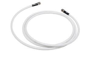 110052 Powerjames White Silver 170cm Front Abs Brake Line For Harley 14-later Touring Flhr Flhx
