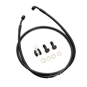 Prfxbx027 Precisionride Harley 50.5 Inch Extended Brake Cable For Sportster Xl 883 1200 2004-up Without Abs