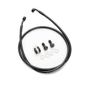 Prfxbx066 Precisionride Handlebar 42 Inch Extended Brake Line For Harley Dyna Low Rider Fxdl 1996-2006 N/abs