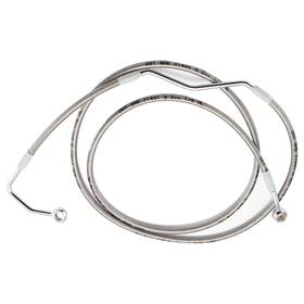 Prfxbx123 Precisionride 53.8 Inch Extended Brake Cable For Harley Touring Road Glide Flhx 2008-2013 With Abs