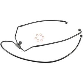 Cable-a301 Prewired 12 Handlebars Extension Front Brake Line For Harley 1996-2013 Tour Inch