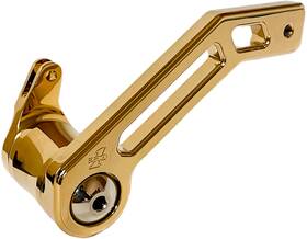 500773tin Pro One T-rex Shorty Brake Arm Gold 14-22 Touring
