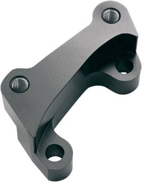 Hd12378b Rc Components Caliper Adapter Bracket Kit Front Black #hd12378b Harley Davidson