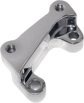 Hd12378c Rc Components Caliper Adapter Bracket Kit Front Chrome #hd12378c Harley Davidson