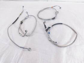 Kab00276 Royal Enfield Continental Gt And Interceptor 650 Abs Front/rear Brake Hose Lines