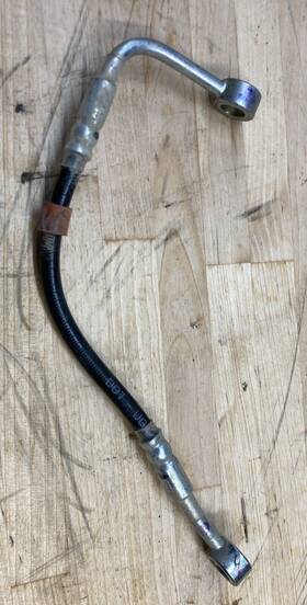 Rab00207 Royal Enfield Himalayan 411 Rear Master Cylinder To Abs Module Brake Hose Line