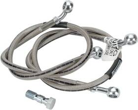 R08317 Russell Front Cycleflex Two-line Racer Brake Line Kit For Kawasaki Ninja Zx-7