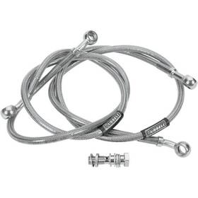 R09797 Russell Front Cycleflex Two-line Racer Brake Line Kit For Yamaha Vmx1700 Vmax