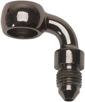 R40513b Russell Banjo Bolt 3/8 Inch /10mm 90 Degree Bend Black