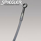 S-bm0015-clr-ti Spiegler Original Stainless Braided Rear Brake Kit Clr Line Ti