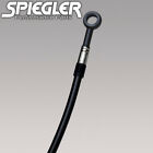 S-bm0047-blk-blk Spiegler Original Stainless Braided Front Brake Kit Blk Line Fit