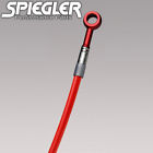 S-du0059-tred-red Spiegler Original Stainless Braided Front Brake Tred Line Red Fit