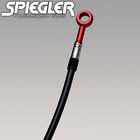 S-du0110-blk-red Spiegler Original Stainless Braided Front Brake Kit Blk Line Red