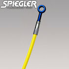 S-ya0128-ylw-blu Spiegler Original Stainless Braided Rear Brake Kit Yel Line Blu