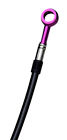S-ya0247-blk-pur Spiegler Rensport Stainless Braided