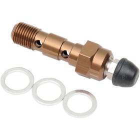 17-627 Shindy Aluminum Double Banjo Bolt With Bleeder 10mm X 1.25mm