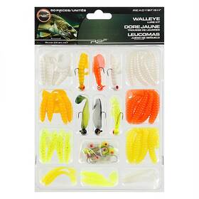 R2fk2-wleye Southbend Walleye Jig Soft Bait Kit South Bend