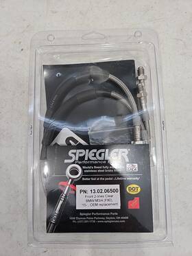 13.02.06500 Spiegler Stainless Brake Lines - Front Bmw M2/m3/m4 F80 F82 F87