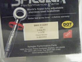 S-bm0092 Spiegler Bmw Airhead Front Brake Lines R100rt